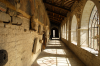 Il portico interno - Chiesa di San Francesco - Monteleone di Spoleto