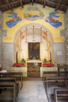 Interno - Chiesa di Santa Rita - Roccaporena - Cascia - Valnerina