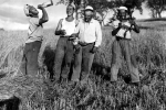 La Valnerina. Il lavoro in campagna in bianco e nero