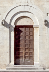 Portal - The Church of Santa Maria Assunta - Fraz Ponte - Cerreto di Spoleto
