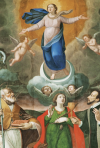 mmaculate Conception - A. Carocci from Preci 1658 - Church of Sant`Antonio Abate - Cascia