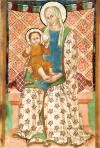 The Madonna of the Milk - The Master of Eggi - Church of Santa Maria Assunta - Vallo di Nera