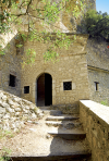 Ingresso alla Chiesa della Madonna della Stella - Eremo della Madonna della Stella - Madonna della Stella - Cerreto di Spoleto