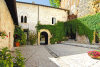 The inner courtyard - Abbey Sant`Eutizio - Piedivalle - Preci