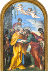 Meeting between St. Peter and St. Paul - Church of San Salvatore - Usigni - Poggiodomo