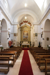 Nave church of San Salvatore - Usigni - Poggiodomo