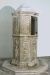 Baptismal Font - Church of the Annunciation - Cerreto di Spoleto
