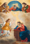 The Annunciation - Church of Sant`Ippolito - Fogliano - Cascia