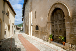 Art in Valnerina. The Church of Santa Maria di Piazza, Campi Alto. Norcia