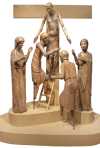  Scultore del XIII sec., Deposizione ora trasferita al Museo Diocesano di Spoleto, Roccatamburo, Poggiodomo